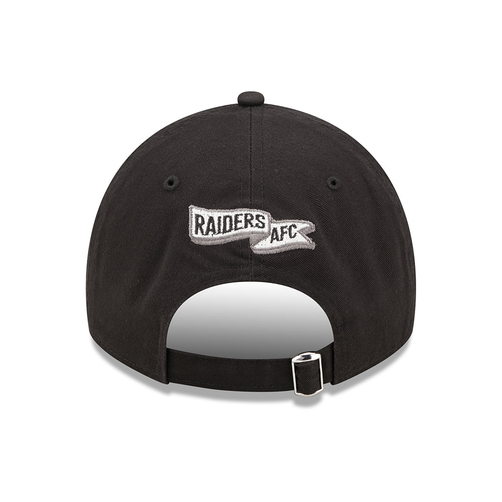 New Era 9TWENTY Las Vegas Raiders Baseball Cap - NFL Sideline Historic - Schwarz