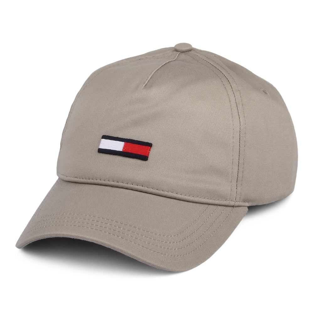 Tommy Hilfiger TJM Flag Baseball Cap - Sand