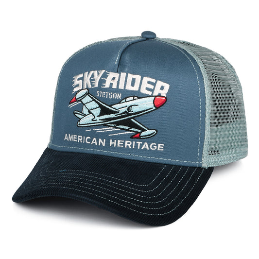 Stetson Sky Rider Trucker Cap - Blau-Marineblau