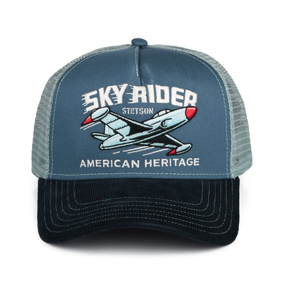 Stetson Sky Rider Trucker Cap - Blau-Marineblau