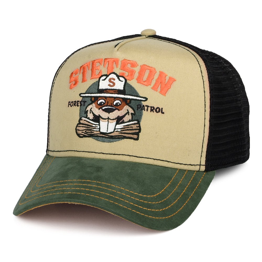 Stetson Forest Patrol Trucker Cap - Olivgrün