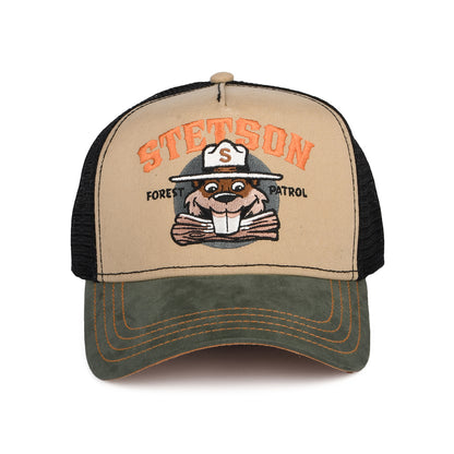 Stetson Forest Patrol Trucker Cap - Olivgrün
