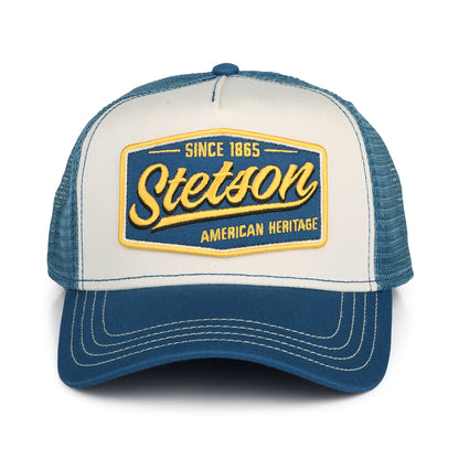 Stetson Vintage Trucker Cap - Blau