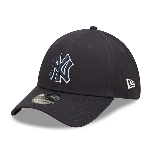 New Era 39THIRTY New York Yankees Baseball Cap - MLB Team Outline - Marineblau