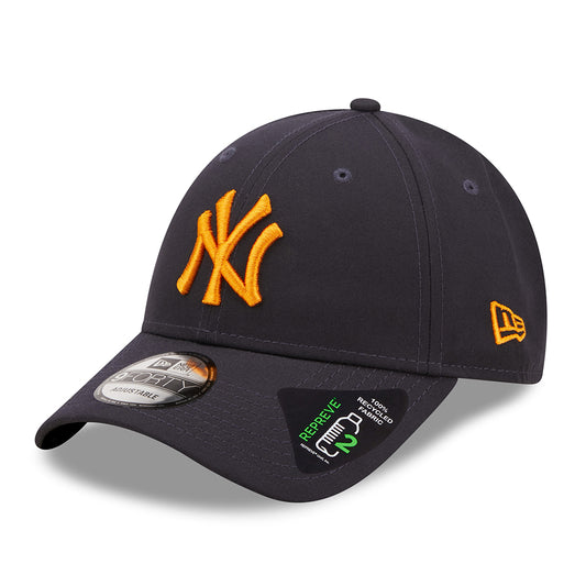 New Era 9FORTY New York Yankees Baseball Cap - MLB Repreve - Marineblau-Orange