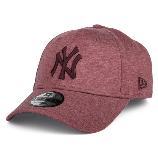 New Era 9FORTY New York Yankees Baseball Cap - MLB Tonal Jersey - Kastanienbraun