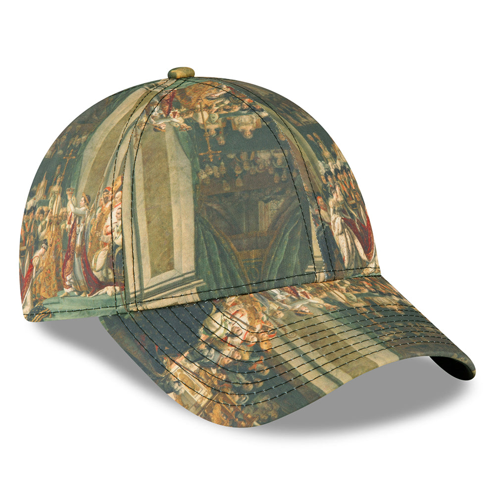 New Era 9FORTY The Coronation of Napoleon Baseball Cap - Le Louvre AOP - Mehrfarbig