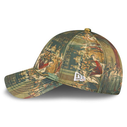 New Era 9FORTY The Coronation of Napoleon Baseball Cap - Le Louvre AOP - Mehrfarbig