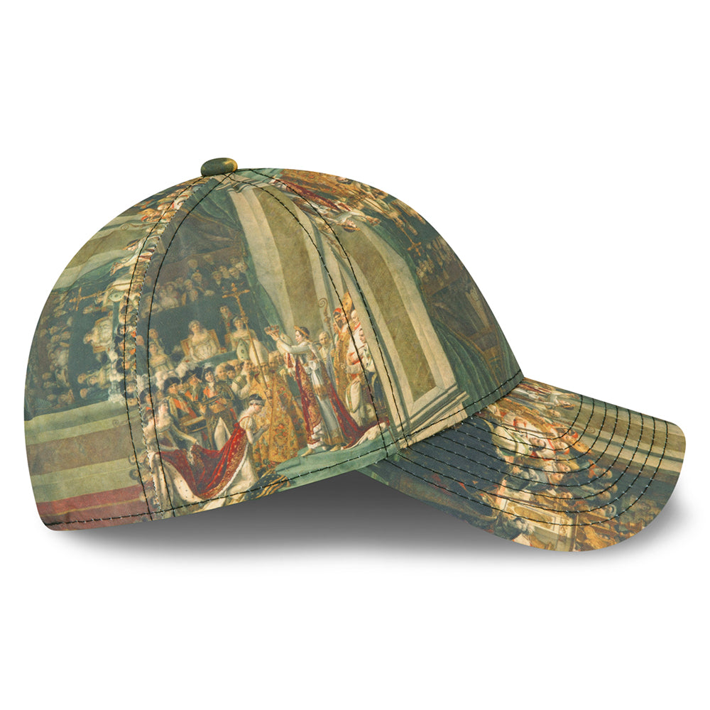 New Era 9FORTY The Coronation of Napoleon Baseball Cap - Le Louvre AOP - Mehrfarbig