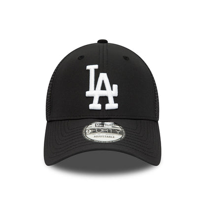 New Era 9FORTY L.A. Dodgers Trucker Cap - MLB Home Field - Schwarz-Weiß