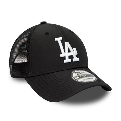 New Era 9FORTY L.A. Dodgers Trucker Cap - MLB Home Field - Schwarz-Weiß