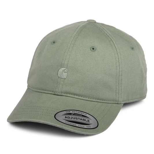 Carhartt WIP Madison Logo Baseball Cap - Salbeigrün
