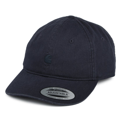 Carhartt WIP Madison Logo Baseball Cap - Marineblau auf Marineblau