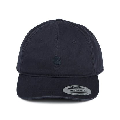 Carhartt WIP Madison Logo Baseball Cap - Marineblau auf Marineblau