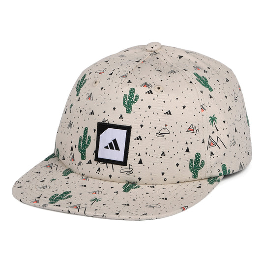 Adidas Adi X Desert Snapback Cap aus Baumwolle - Hellbraun