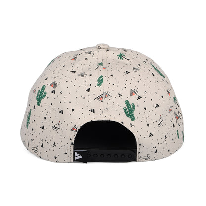 Adidas Adi X Desert Snapback Cap aus Baumwolle - Hellbraun