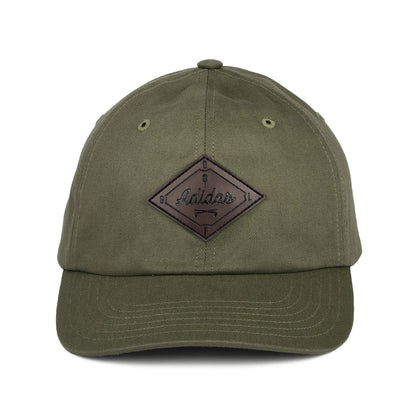 Adidas Clubhouse Snapback Cap aus Baumwolle - Olivgrün