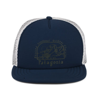 Patagonia Lost and Found Duckbill Recycled Trucker Cap - Dunkelblau