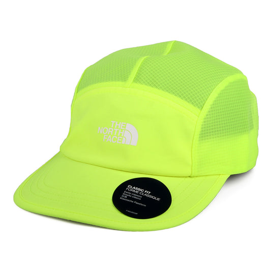 The North Face TNF Run Recycled 5 Paneelen Cap - Neongelb