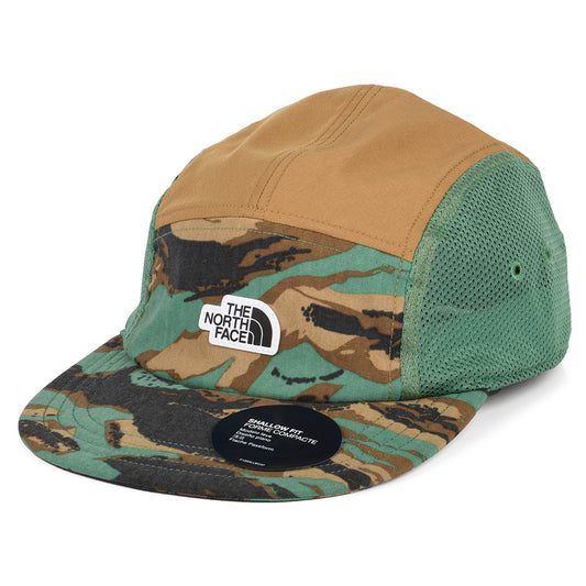 The North Face Class V Camp Recycled 5 Paneelen Cap - Grün-Tarnfarben