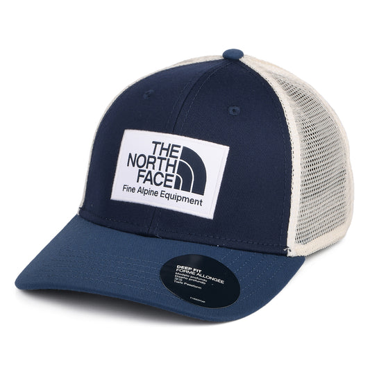 The North Face Mudder II Deep Fit Recycelt Trucker Cap - Blau-Marineblau