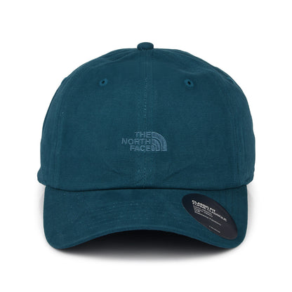 The North Face Washed Norm Baseball Cap aus Baumwolle - Dunkles Petrol