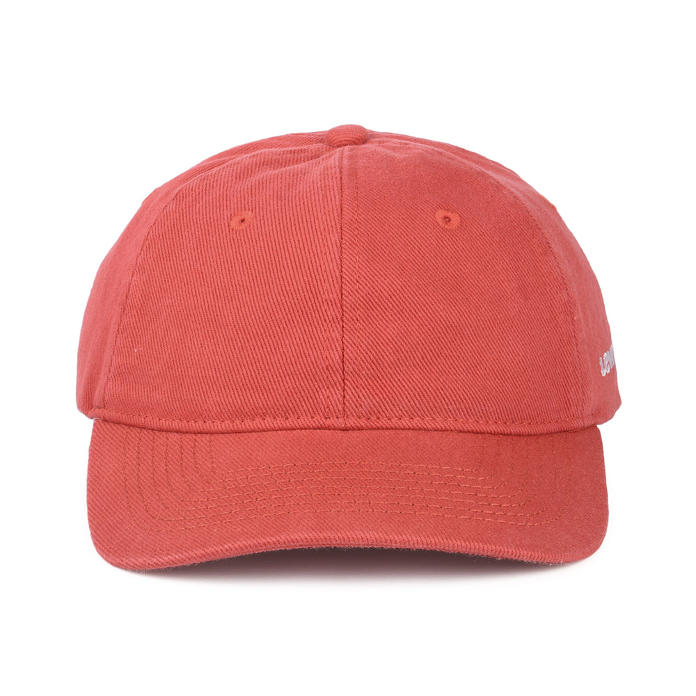Levi's Essential Denim Baseball Cap - Dunkles Orange