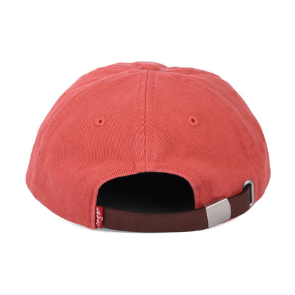 Levi's Essential Denim Baseball Cap - Dunkles Orange