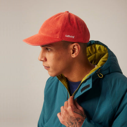 Levi's Essential Denim Baseball Cap - Dunkles Orange