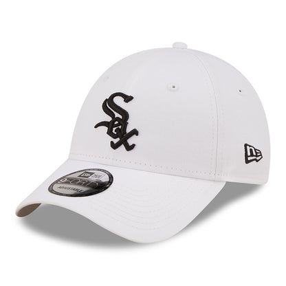 New Era 9FORTY Chicago White Sox Baseball Cap - MLB League Essential II - Weiß-Schwarz