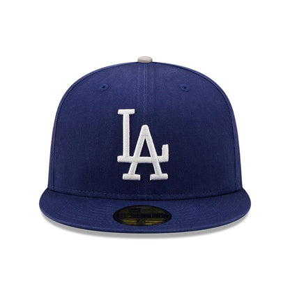 New Era 59FIFTY L.A. Dodgers Baseball Cap - MLB Cooperstown Patch - Blau