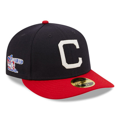 New Era 59FIFTY Low Profile Chicago White Sox Baseball Cap - MLB Cooperstown - Marineblau-Rot