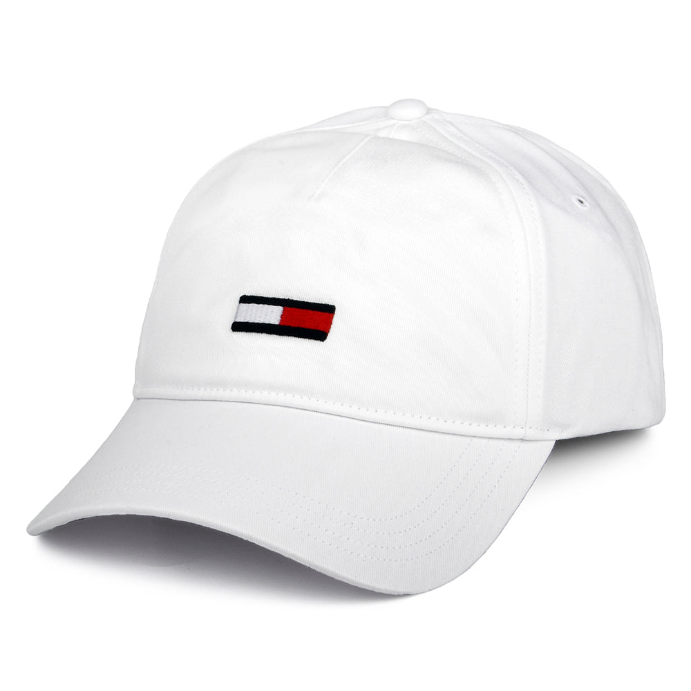 Tommy Hilfiger TJM Flag Baseball Cap - Weiß