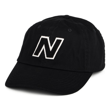 New Balance Block N Snapback Cap - Schwarz