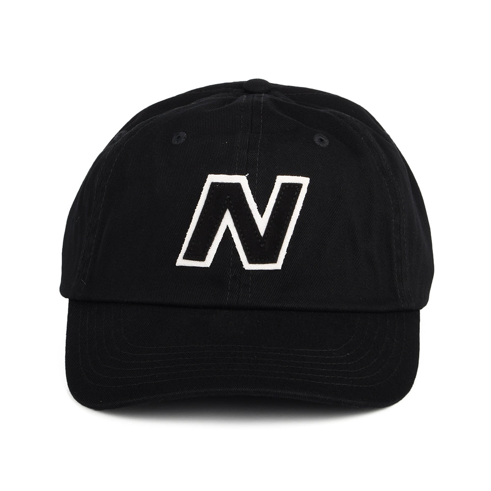 New Balance Block N Snapback Cap - Schwarz