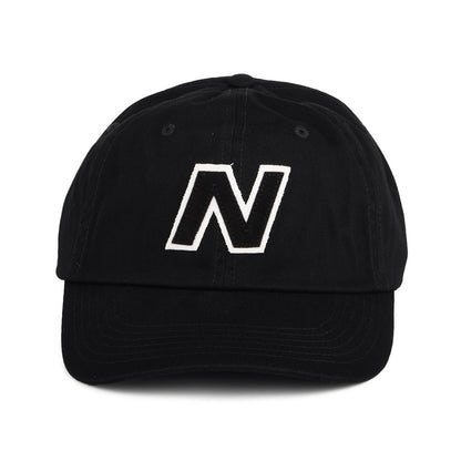 New Balance Block N Snapback Cap - Schwarz