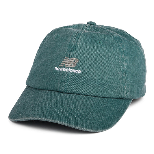 New Balance NB Seasonal Classic Baseball Cap aus gewaschener Baumwolle - Petrol