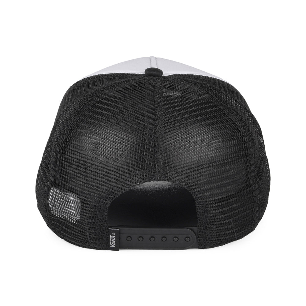Vans Classic Patch Curved Brim Trucker Cap - Schwarz-Weiß