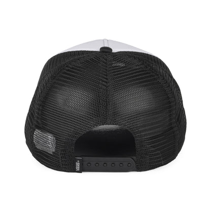 Vans Classic Patch Curved Brim Trucker Cap - Schwarz-Weiß