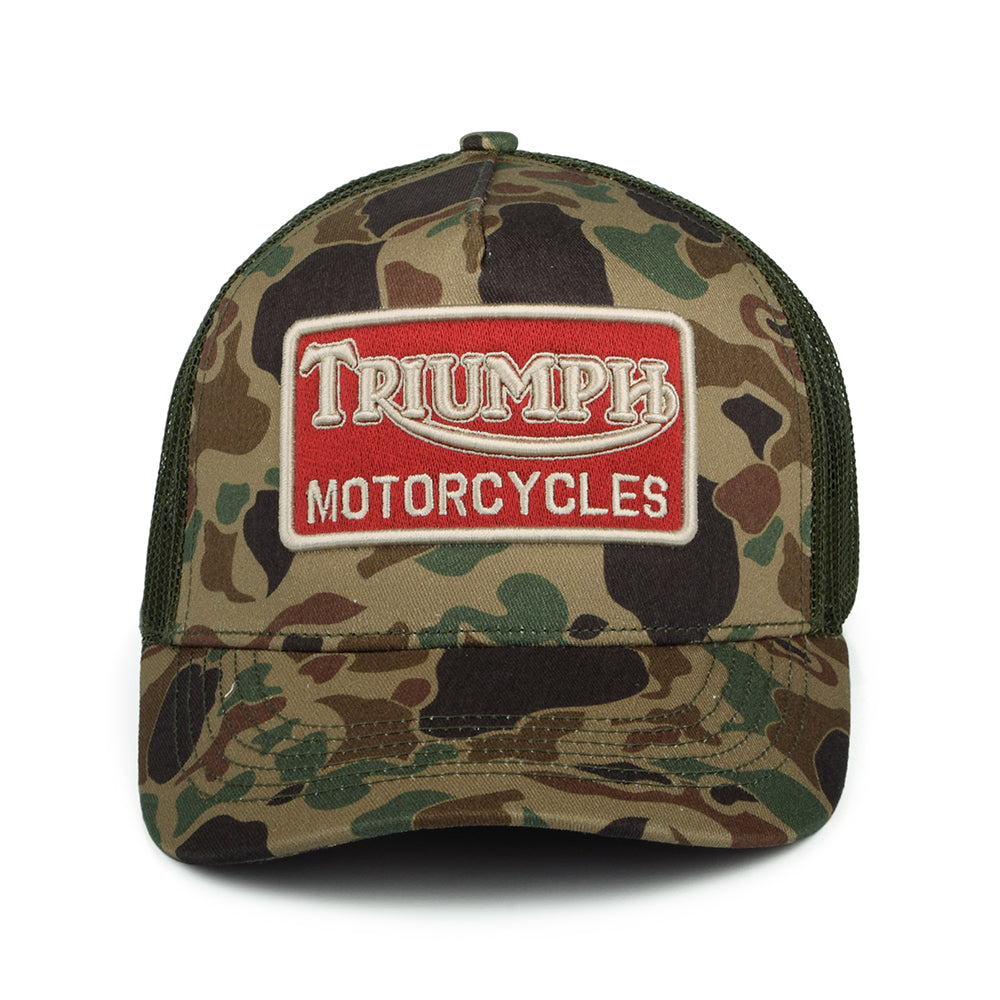 Triumph Motorcycles Hunter Trucker Cap - Tarnfarben