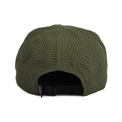 Patagonia Slow Going Snowfarer Recycled Strapback Cap - Olivgrün