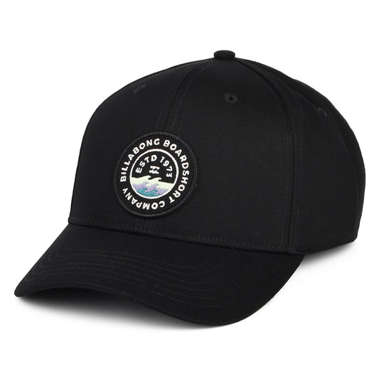 Billabong Walled II Snapback Cap aus Baumwolle - Schwarz