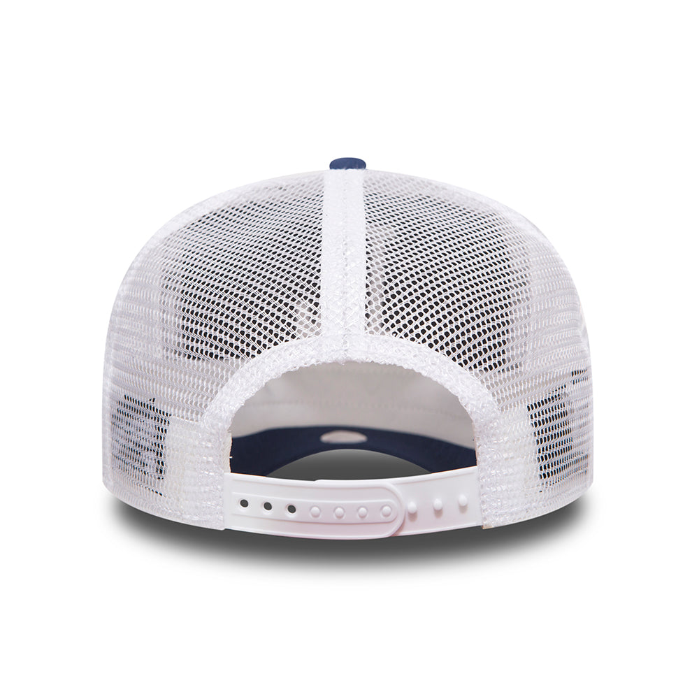 New Era A-Frame L.A. Dodgers Trucker Cap - MLB Clean Trucker - Königsblau-Weiß