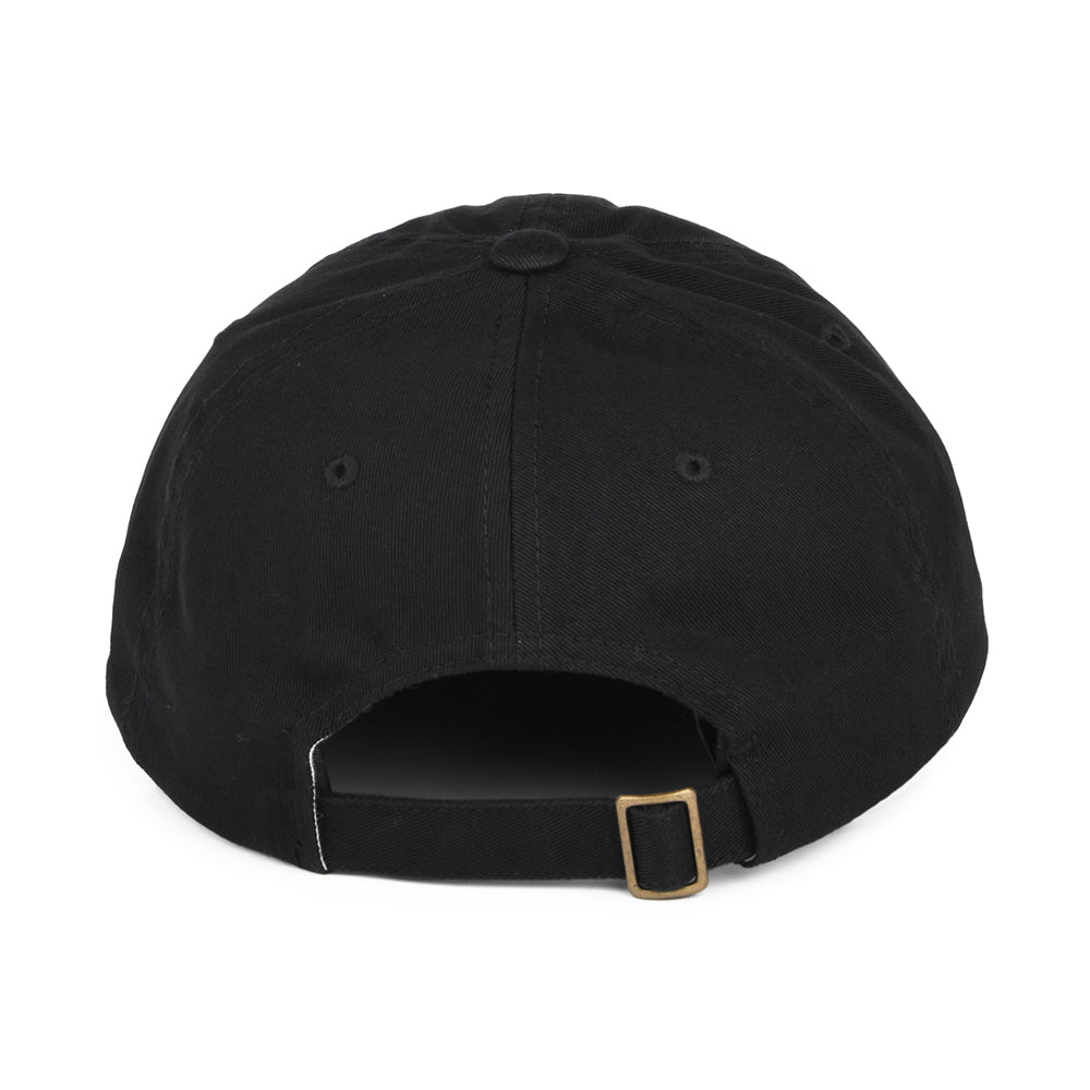 Brixton Alpha LP Baseball Cap aus Baumwolle - Verwaschenes Schwarz