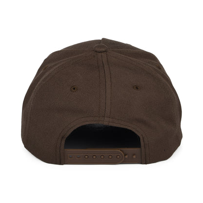 Brixton Linwood C NetPlus MP Snapback Cap - Dunkelbraun