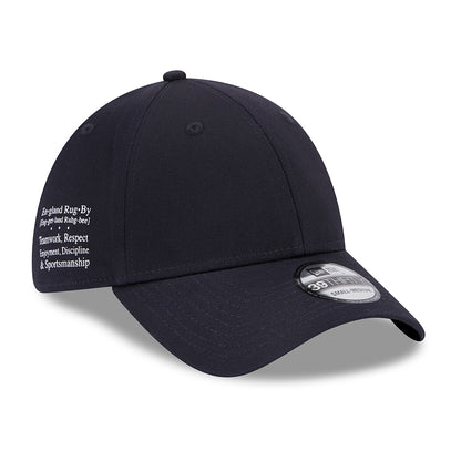 New Era 39THIRTY Rugby Football Union Baseball Cap - Definition - Marineblau