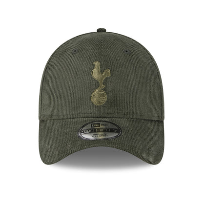 New Era 39THIRTY Tottenham Hotspur FC Baseball Cap - Stretch Cord - Olivgrün