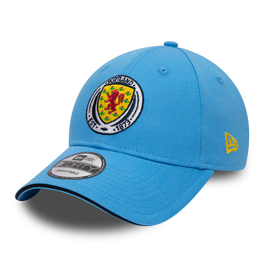 New Era 9FORTY Scottish Football Association Baseball Cap - Seasonal - Hellblau