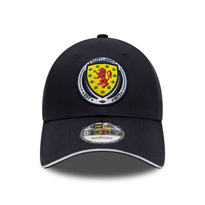 New Era 9FORTY Scottish Football Association Baseball Cap - Core - Marineblau-Weiß