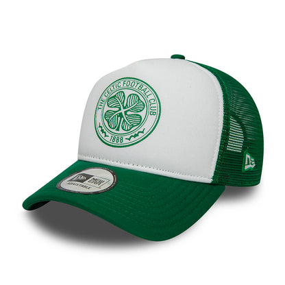 New Era A-Frame Celtic FC Trucker Cap - Core - Grün-Weiß